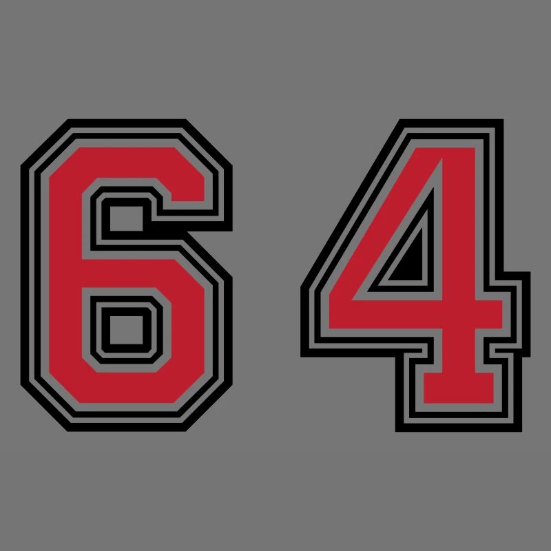 64 Symbole numérique