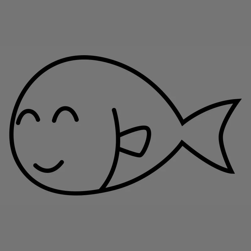 Goldfisch Comic Tier