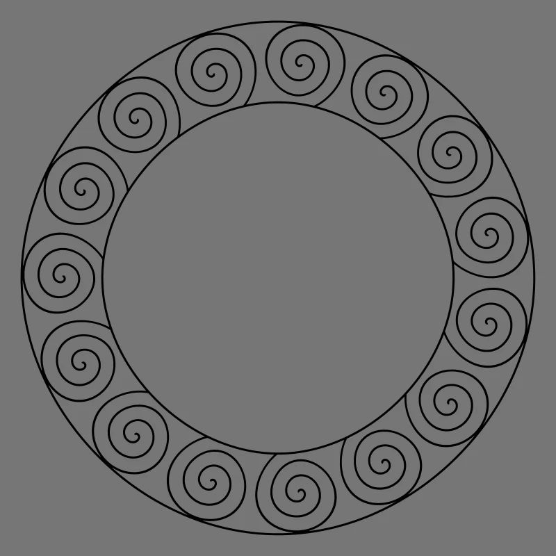 Rahmen Maya Keltisch eigenes Design