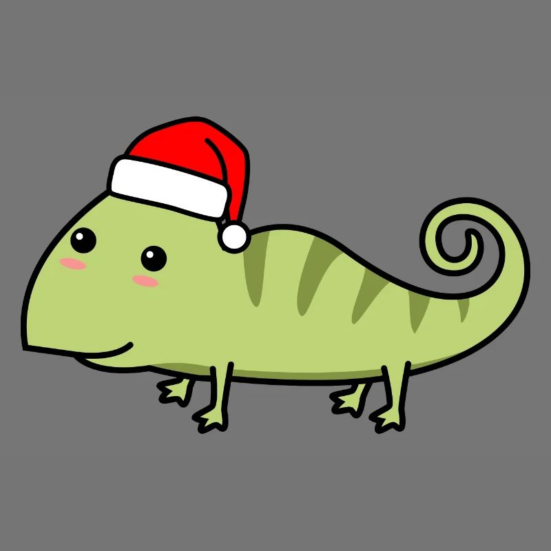 Caméléon Comic Noël Noël