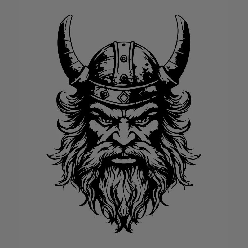 Wikinger Kopf Helm
