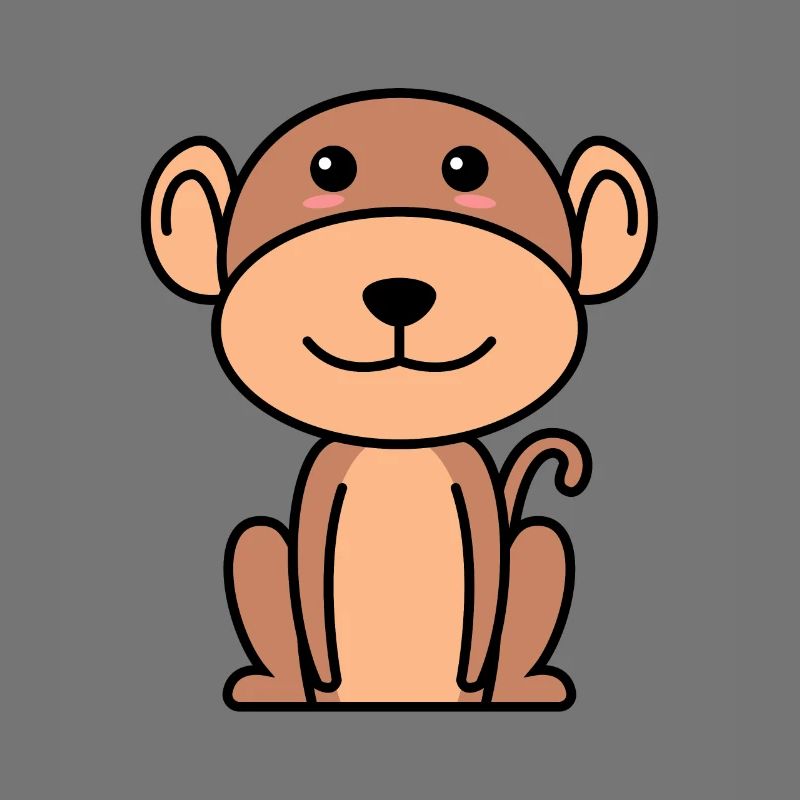 Monkey Comic Animal
