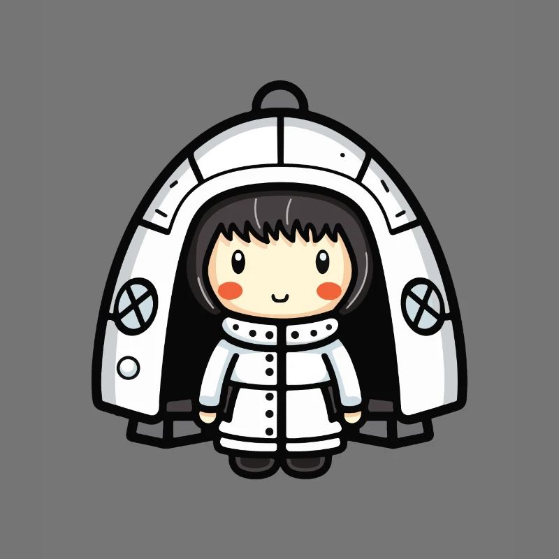 Iglu Eskimo Winter Comic