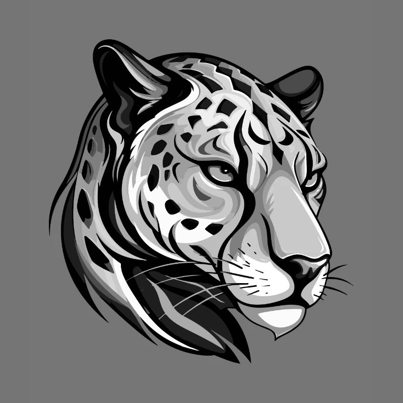 Tête d’animal guépard
