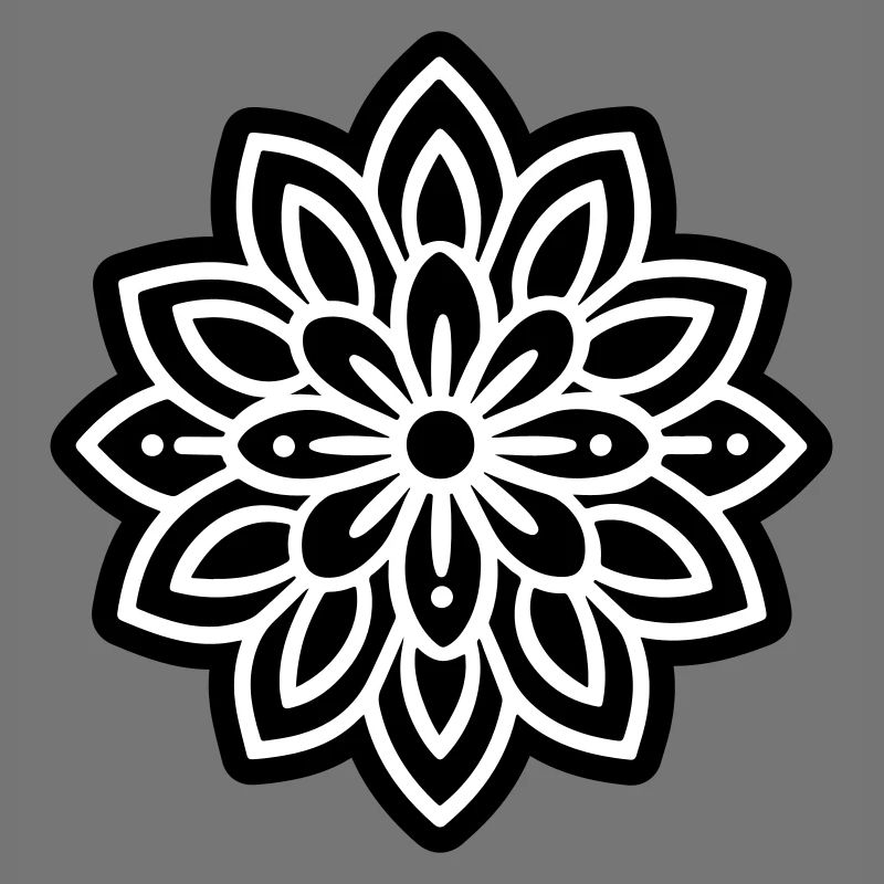 Mandala Fleur