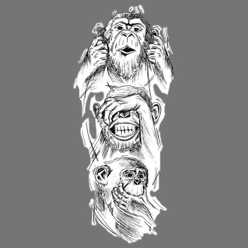 Three Monkeys