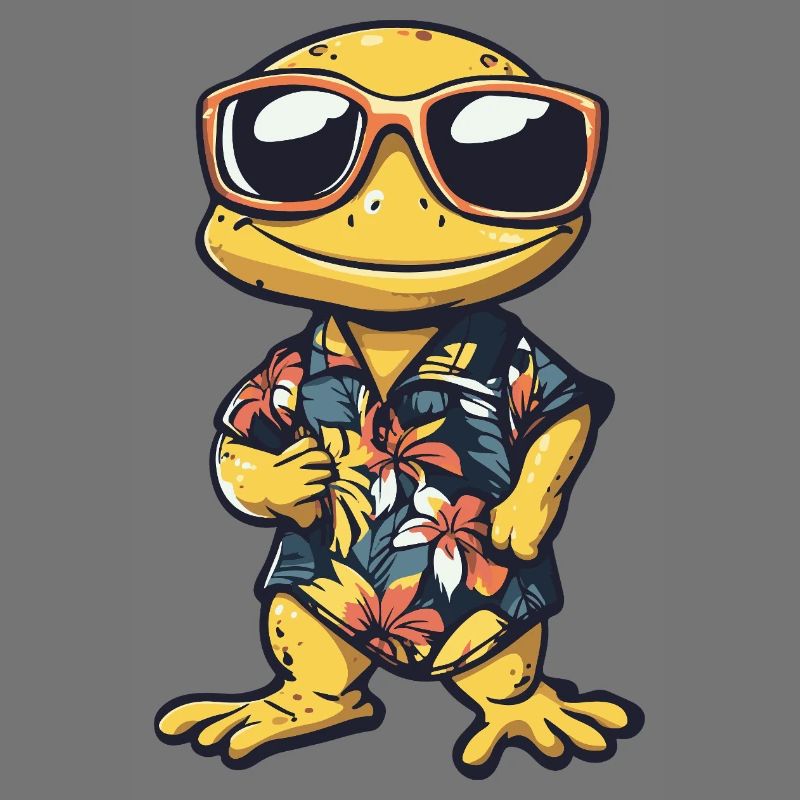 Lizard Comic Vacation