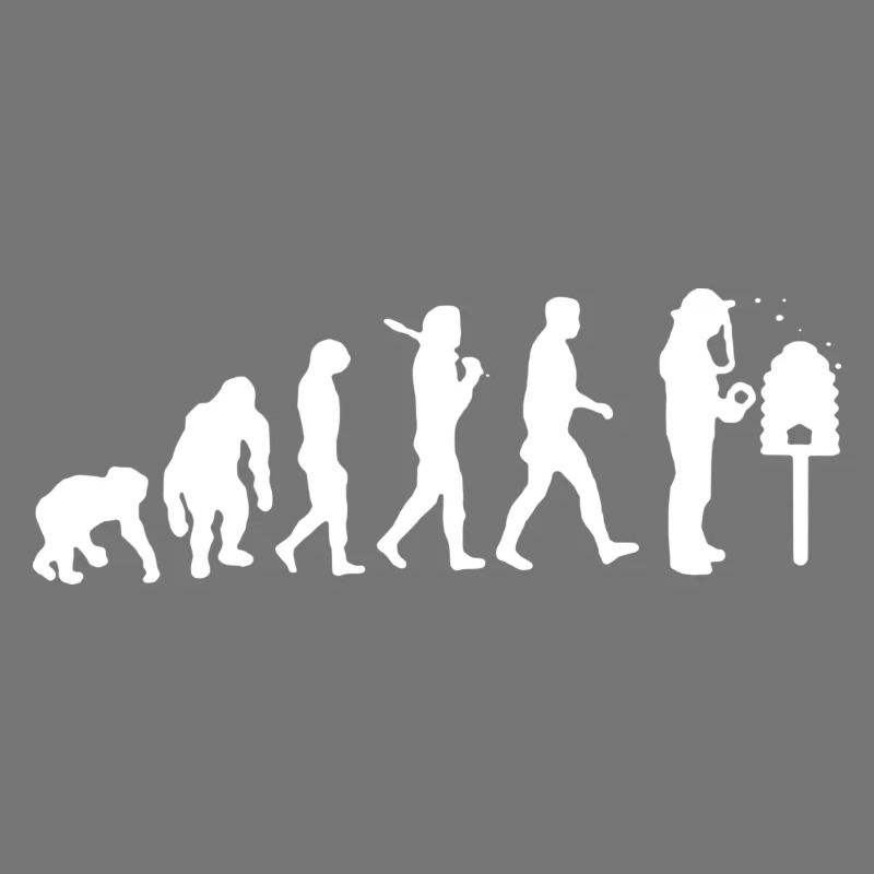 Evolution beekeeper gift shirt
