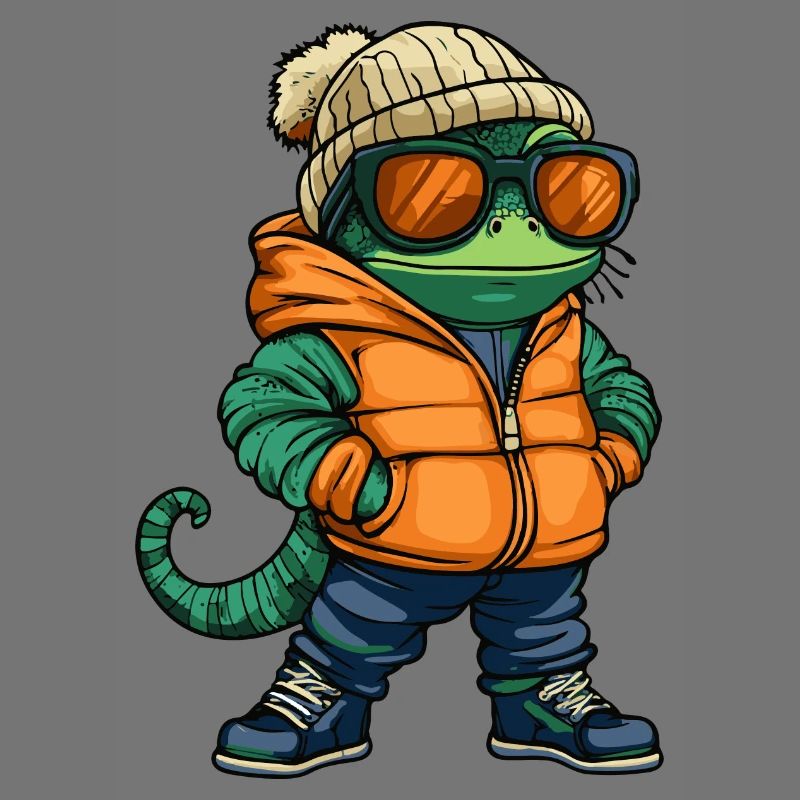 Chameleon Winter Comic
