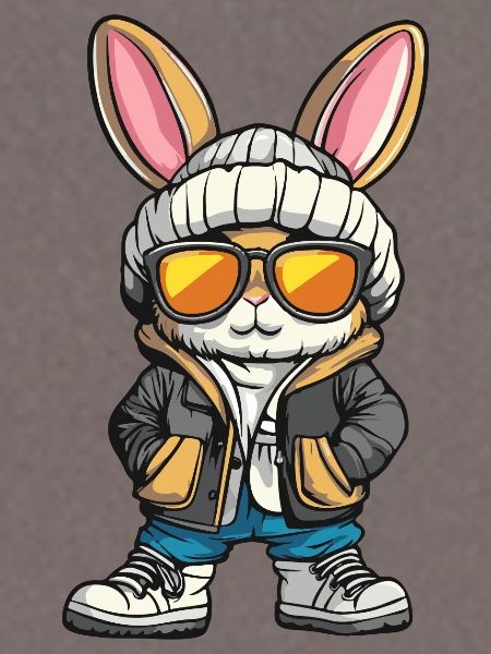 Hase Winter Comic