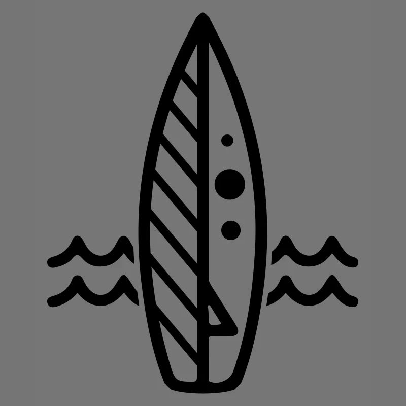Icône de l’icône de planche de surf