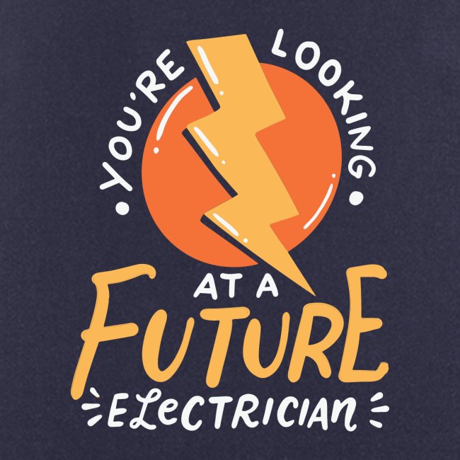 Lustiger zukünftiger Elektriker Elektrotechniker