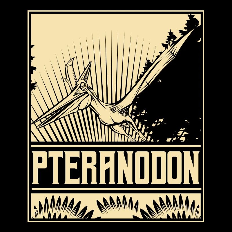Pteranodon ptérodactyle volant dino dinosaure