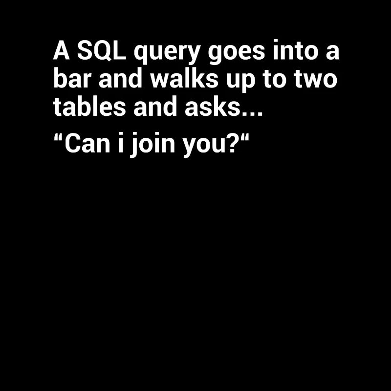 SQL Datenbank Witz