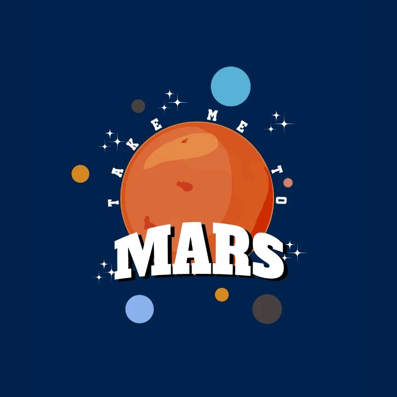 Mars planet gift red planet
