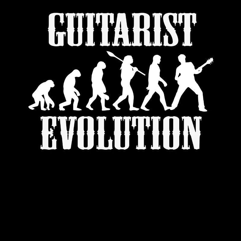 Gitarre Gitarrist Evolution