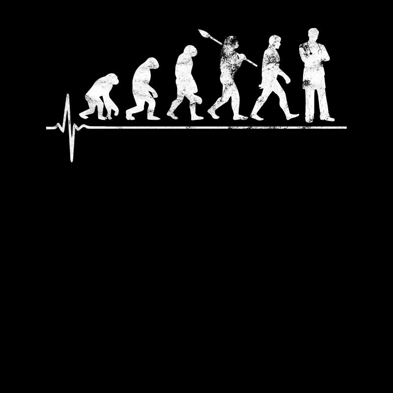 Krankenpfleger Arzt Evolution