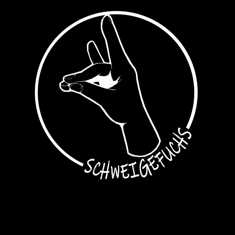 Schweigefuchs Leisefuchs Lehrer Pädogogen Geschenk