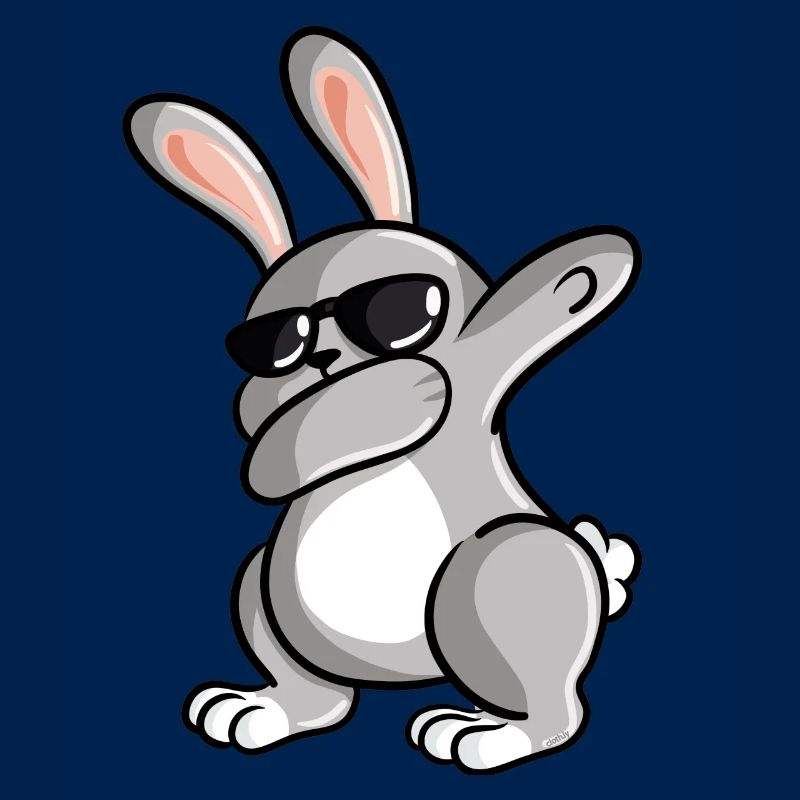 Dabbing Rabbit Bunny Dab Easter Bunny