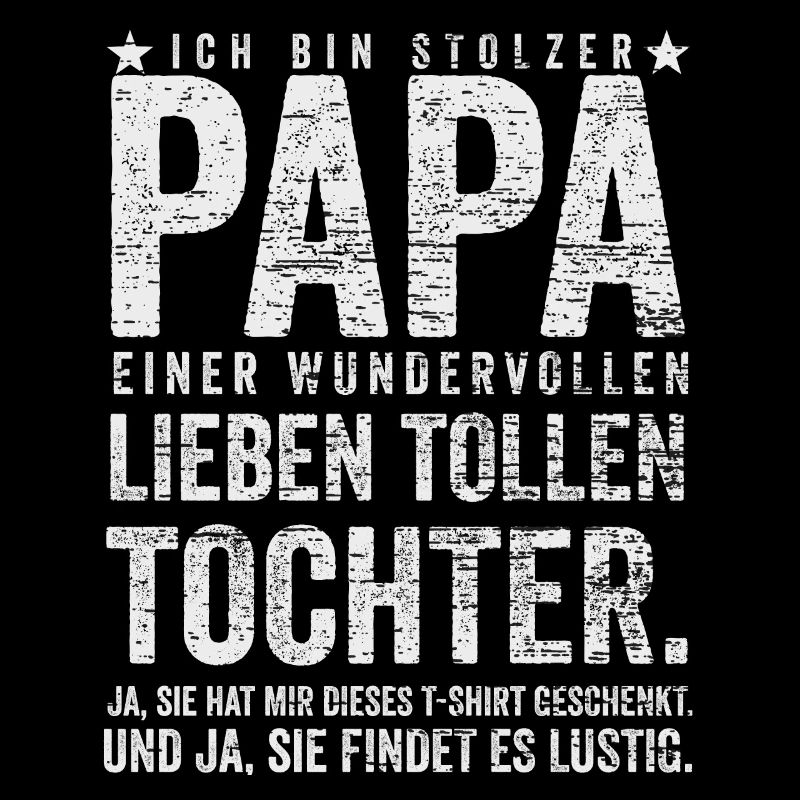 Stolzer Papa einer wundervollen Tochter