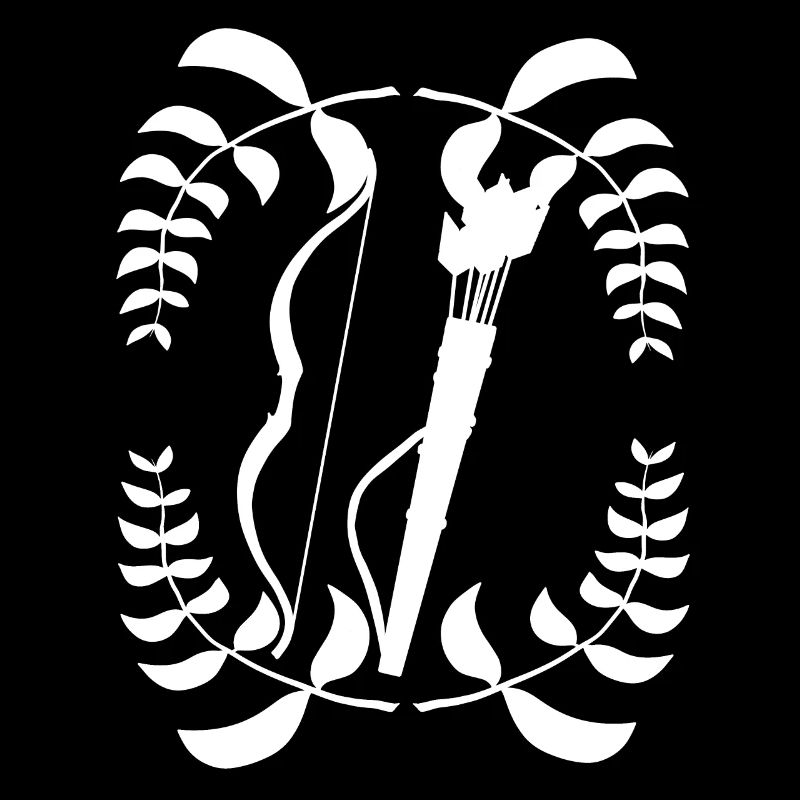 Lorbeerkranz Bogen schießen Reiterbogen