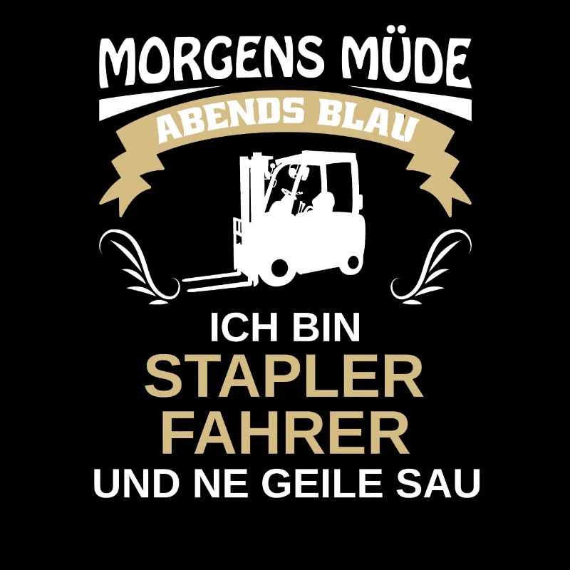 Gabelstaplerfahrer Gabelstapler Staplerfahrer