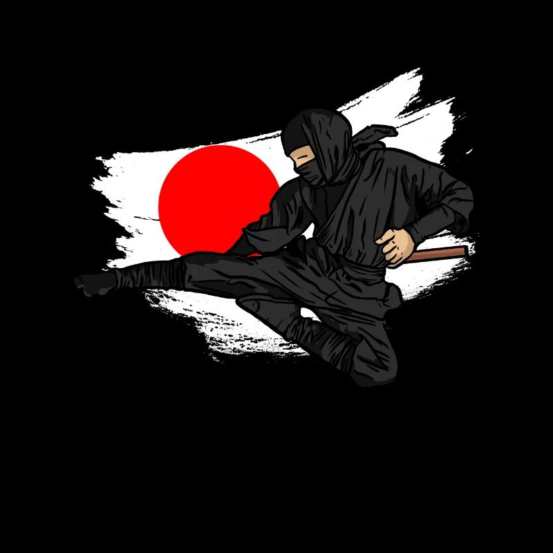Japan Ninja from Comics Gift for Japan Ninja