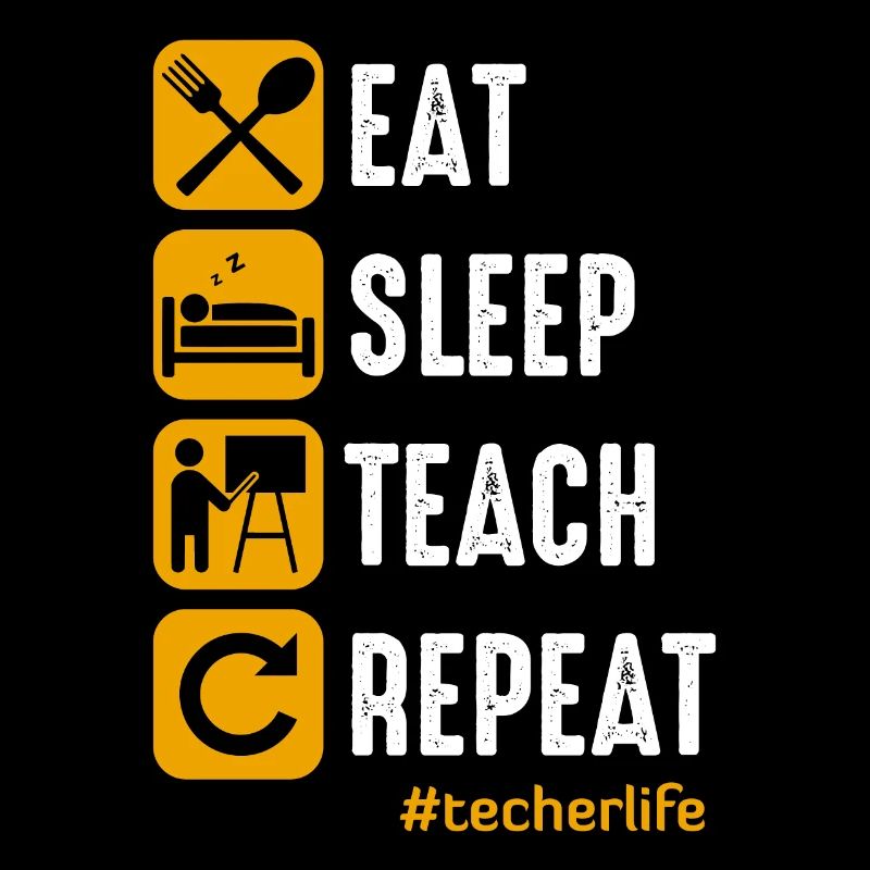 Teacher school work profession gift