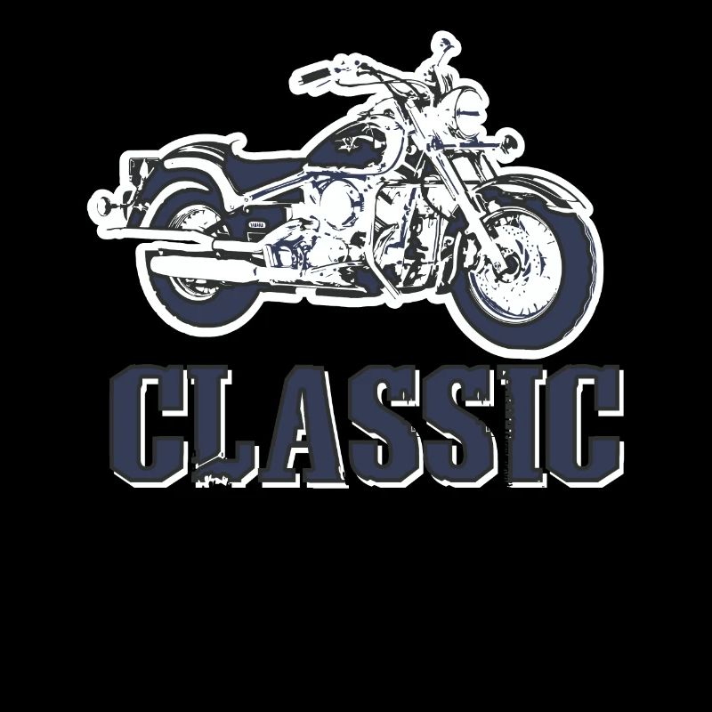 Conception de moto "classique"