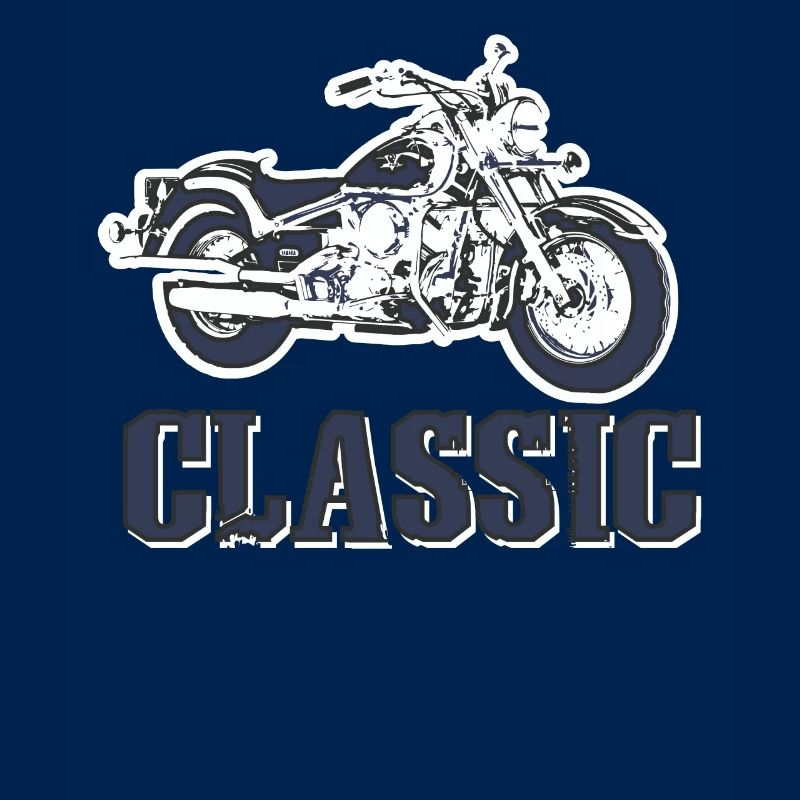 Conception de moto "classique"