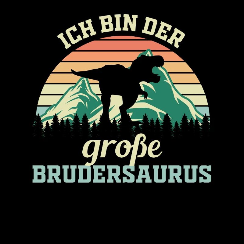 Brudersaurus die großer Bruder Geschenkidee