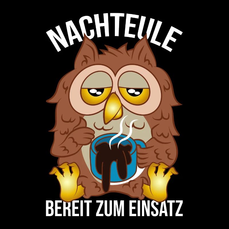 Nachteule Einsatz Nachtschicht Spätschicht