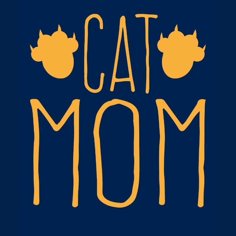 Chat Patte Maman Conception De Chats Mignons