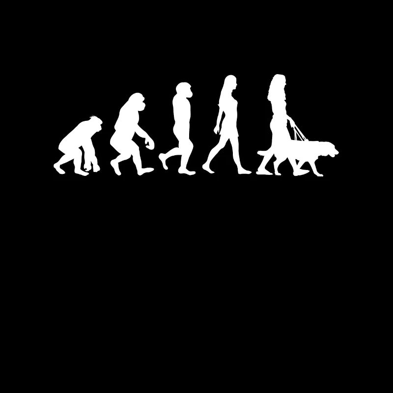 Hundehalterin Hund Evolution