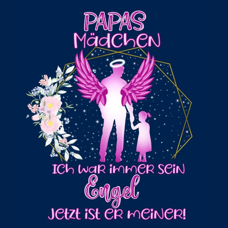Papas Mädchen Erinnerung Geschenk, Papas Engel