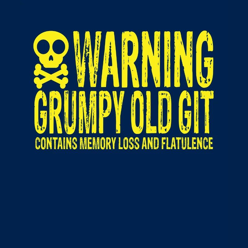Warning Grumpy Old Git