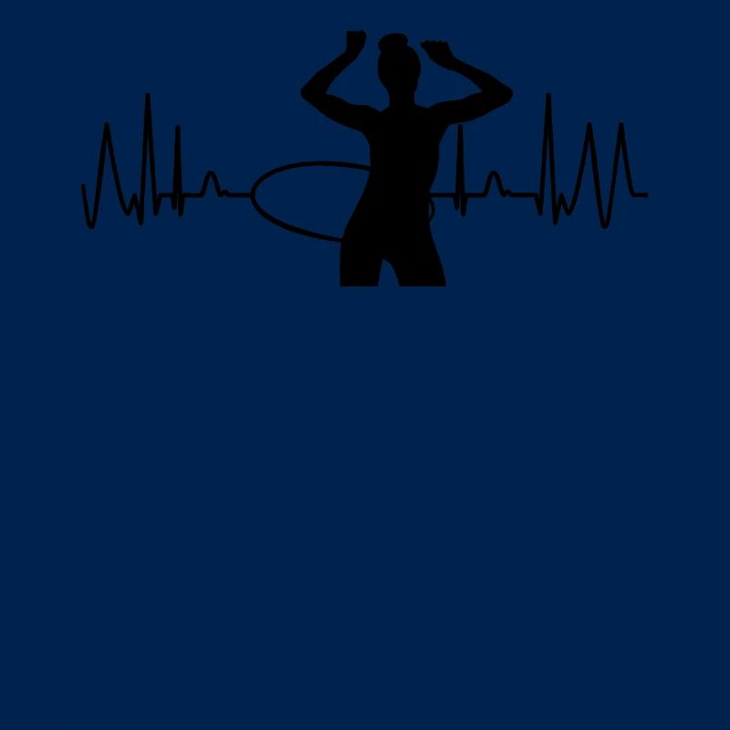 Herzfrequenz Hula Puls Hoop Hulahoop Hullern