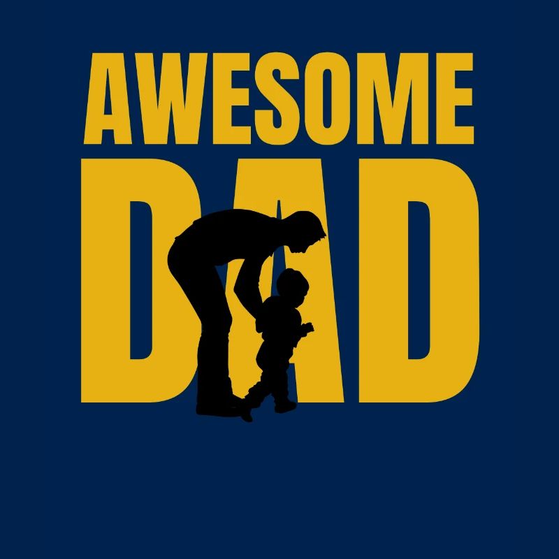 AWESOME DAD! Dad's Day Bester Papa der Welt