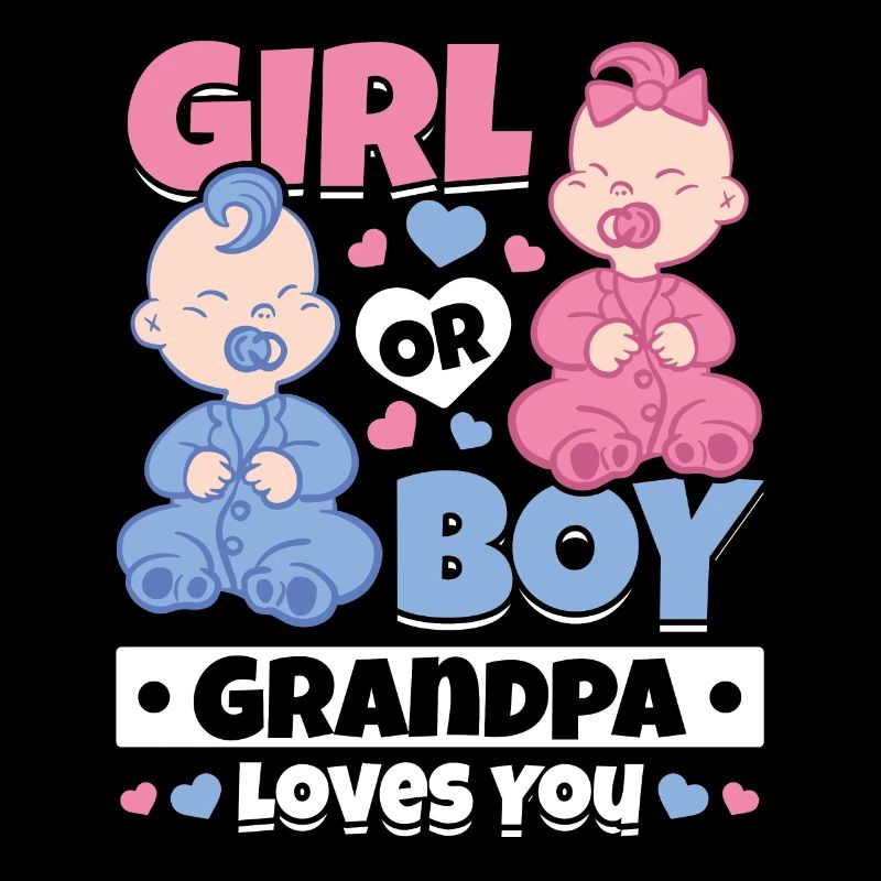 Mädchen oder Junge Opa liebt dich Schwangerschaft