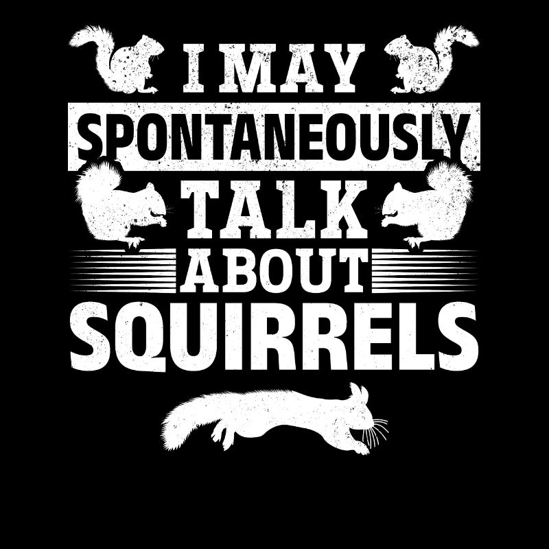 Süßes Eichhörnchen Ich kann spontan über