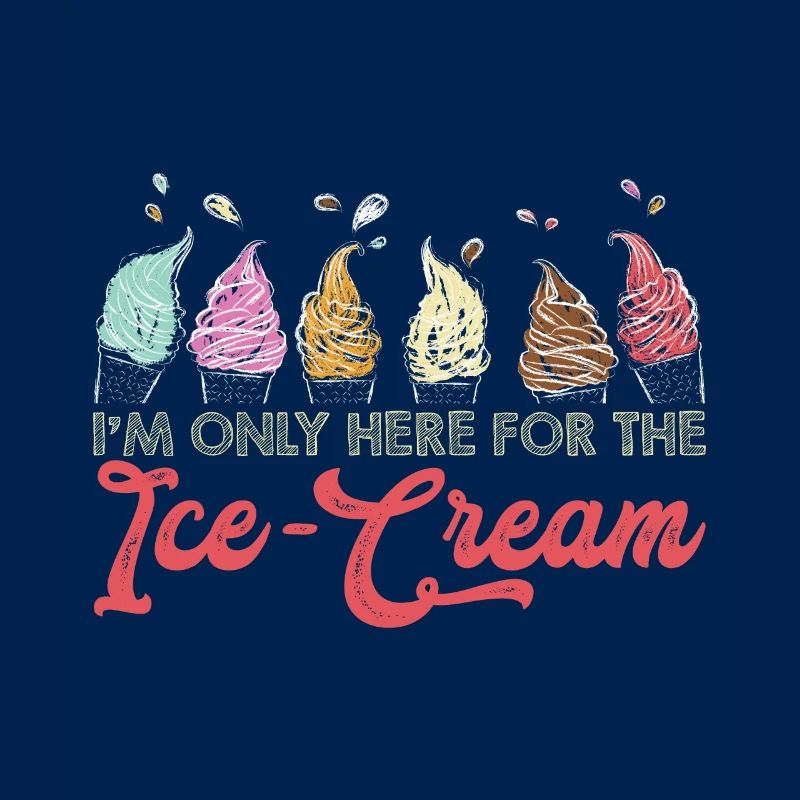 Eiscreme logo Sommer Softeis Geschenkidee