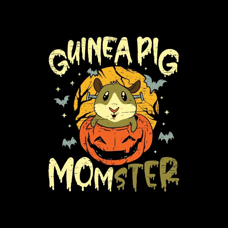 Cochon d’Inde Momster Halloween Cochon d’Inde