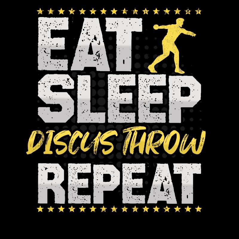 Diskus werfen Eat Sleep Repeat Diskus Diskus