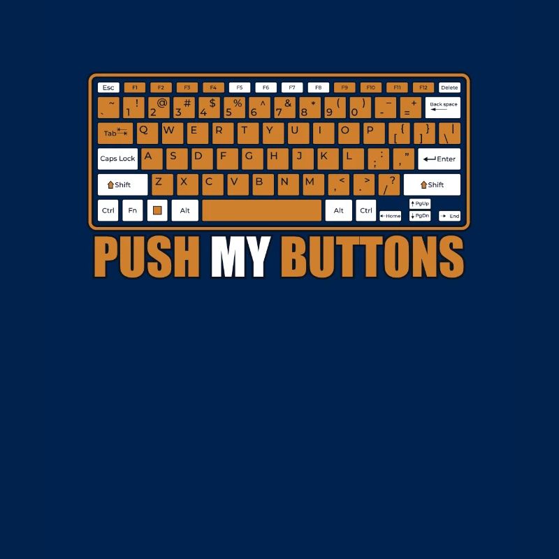 Push My Buttons Admin IT Operations Computer Scientist