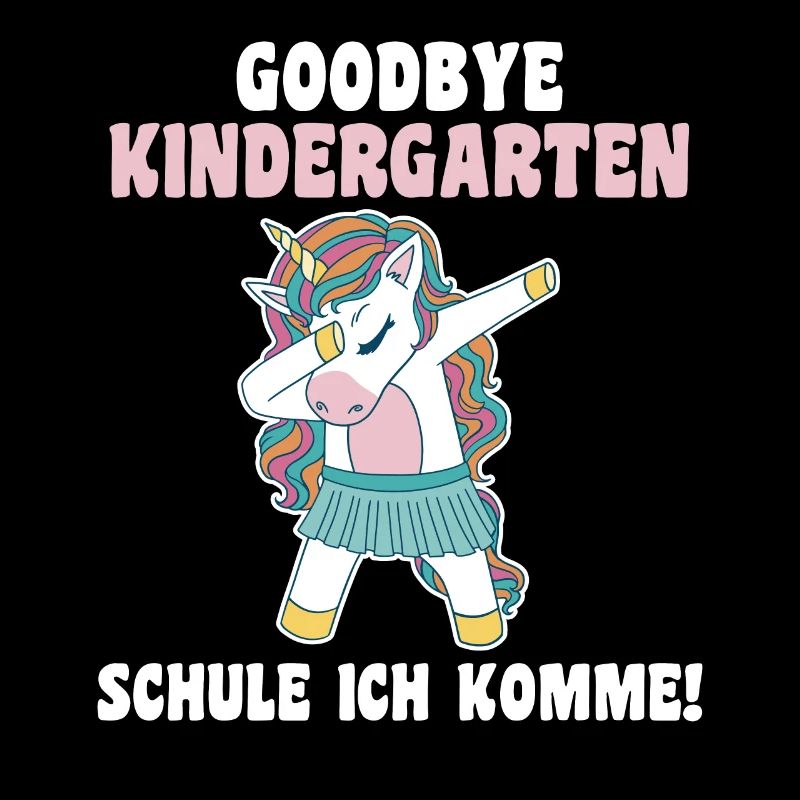 Schulkind Schulbeginn Einhorn Einschulung
