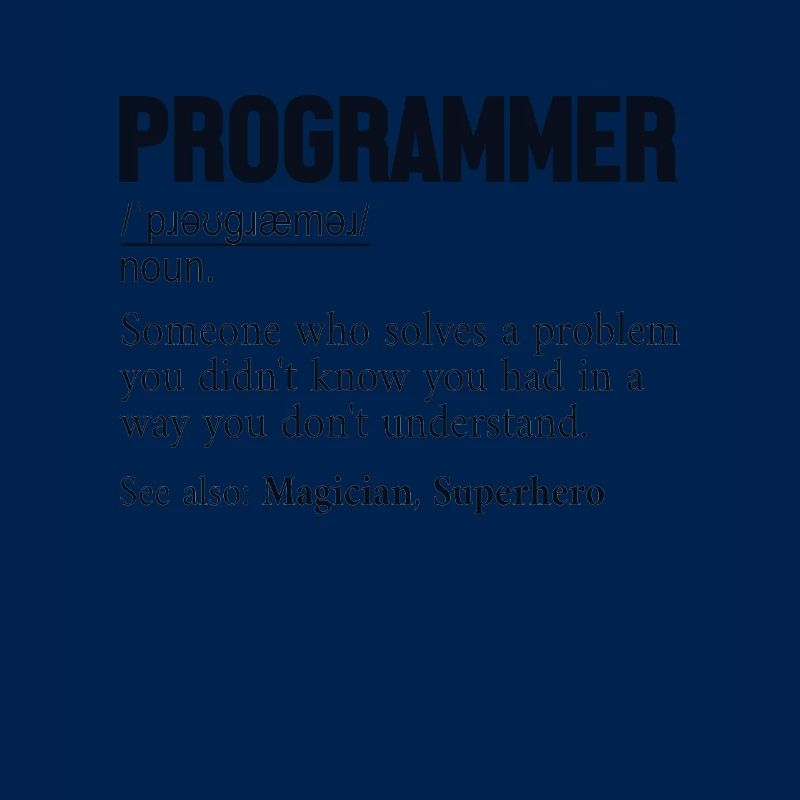 Programmer Definition Software Developer Coder