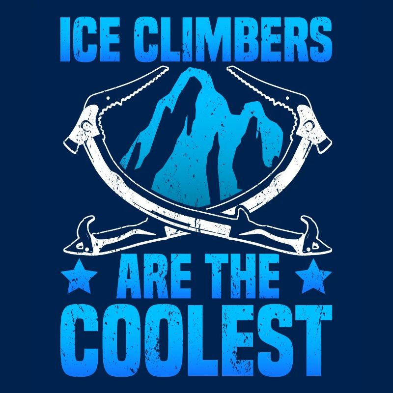 Eisklettern Eiskletterer