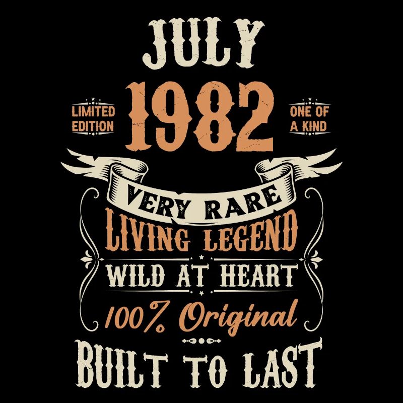 Juli 1982 Geburtstagsgeschenk