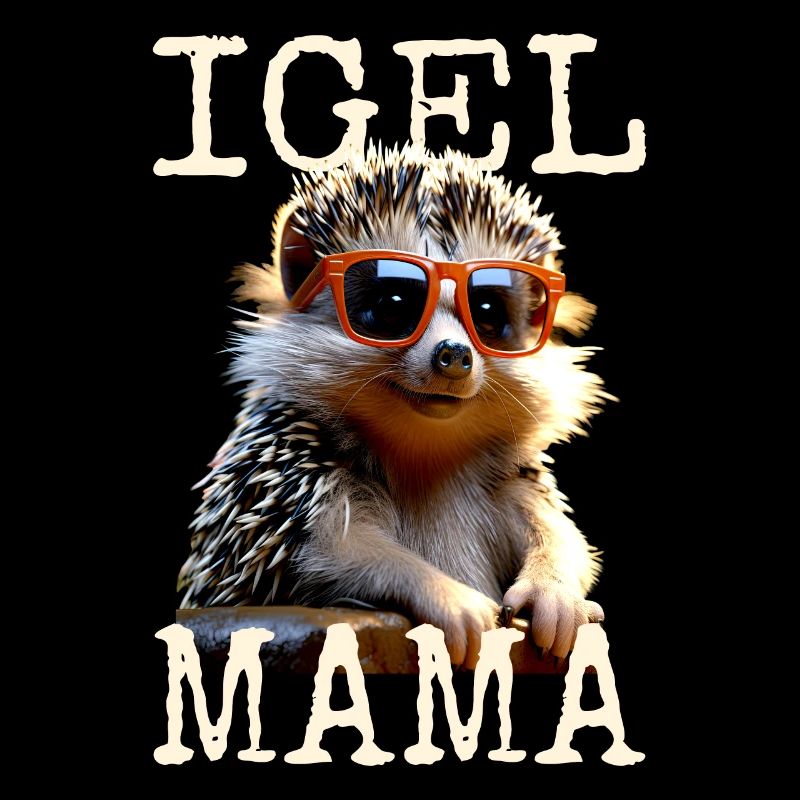 Igel Mama Mom Igelfrau Muttertag Igelmama Igel Mum