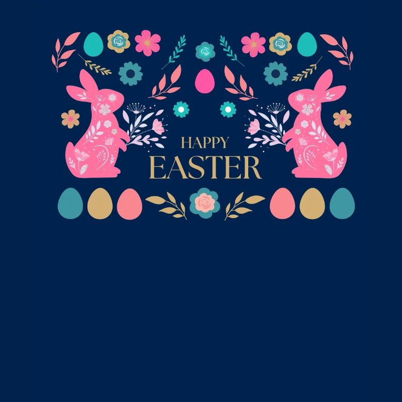Happy Easter Easter Bunny Happy Easter Easter Motif